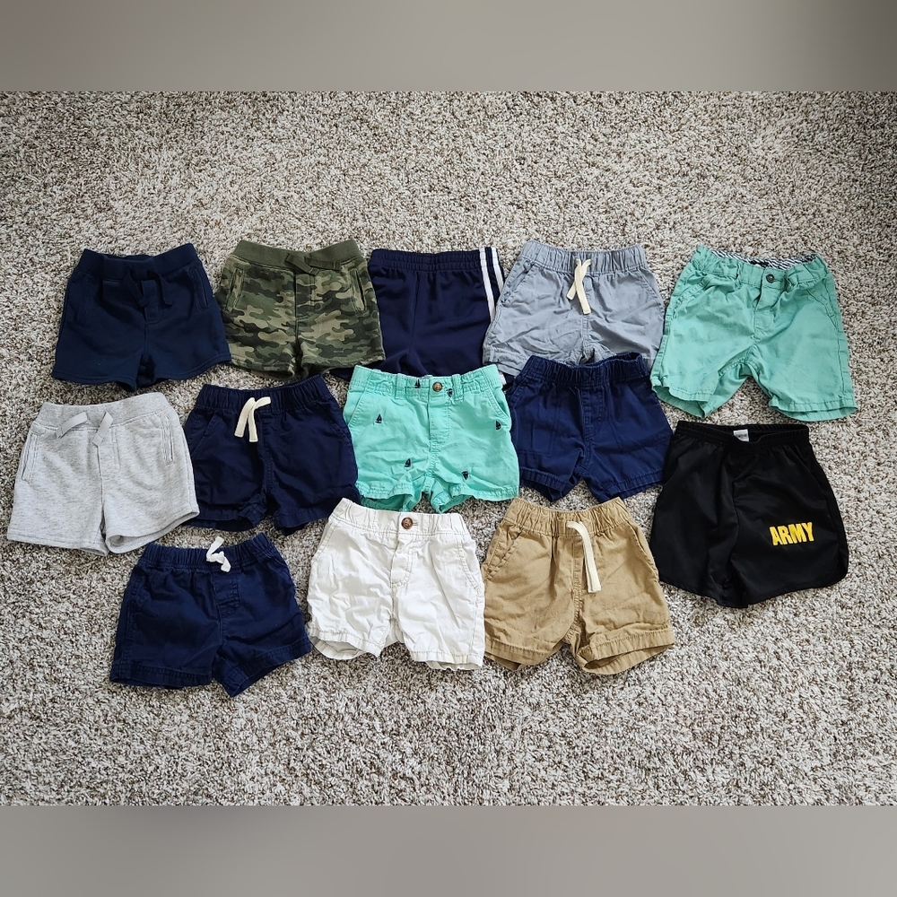 12 Month Baby Short Bundle